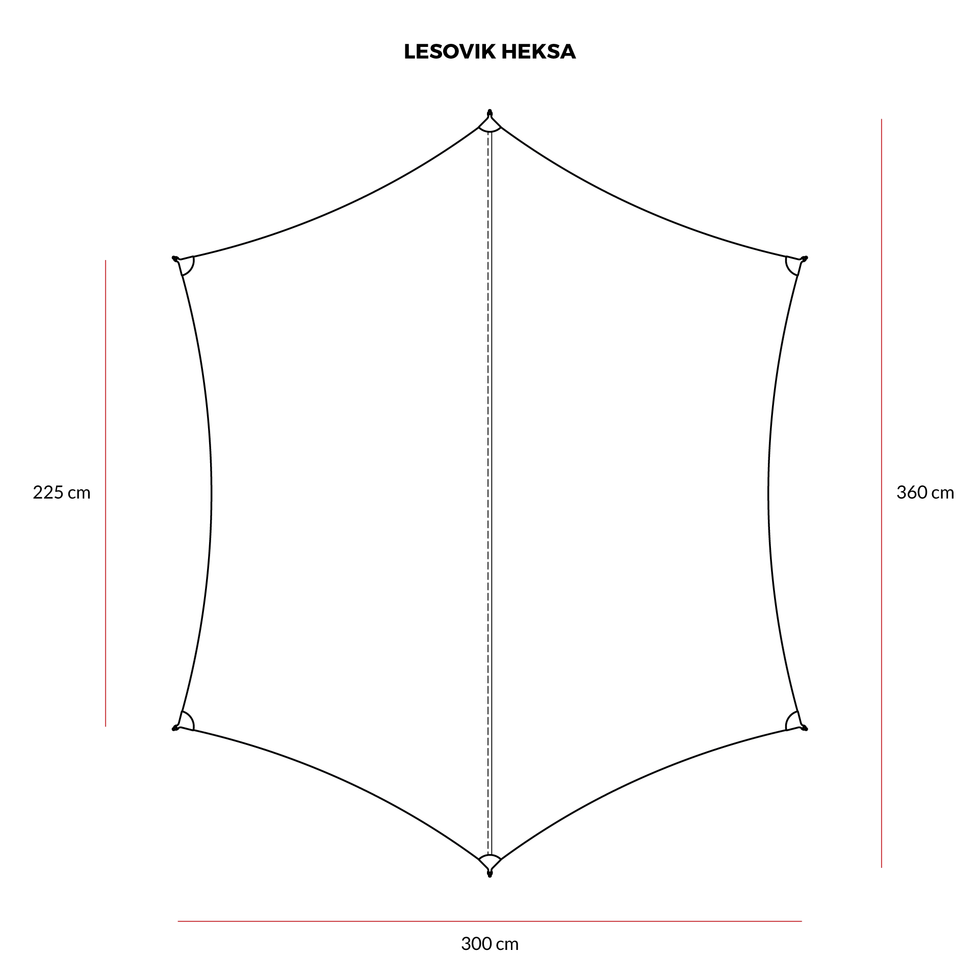 Lesovik Heksa Tarp FARBA F2 Terskog