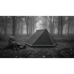 W23© 001 Schweizer Baumwoll-Polyester Zelt für 2 Personen